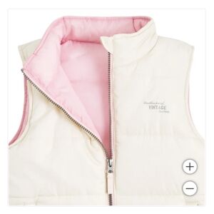 New! Weatherproof Vintage Kids Girls Youth Vest White Size L Large (14/16) NWT!!